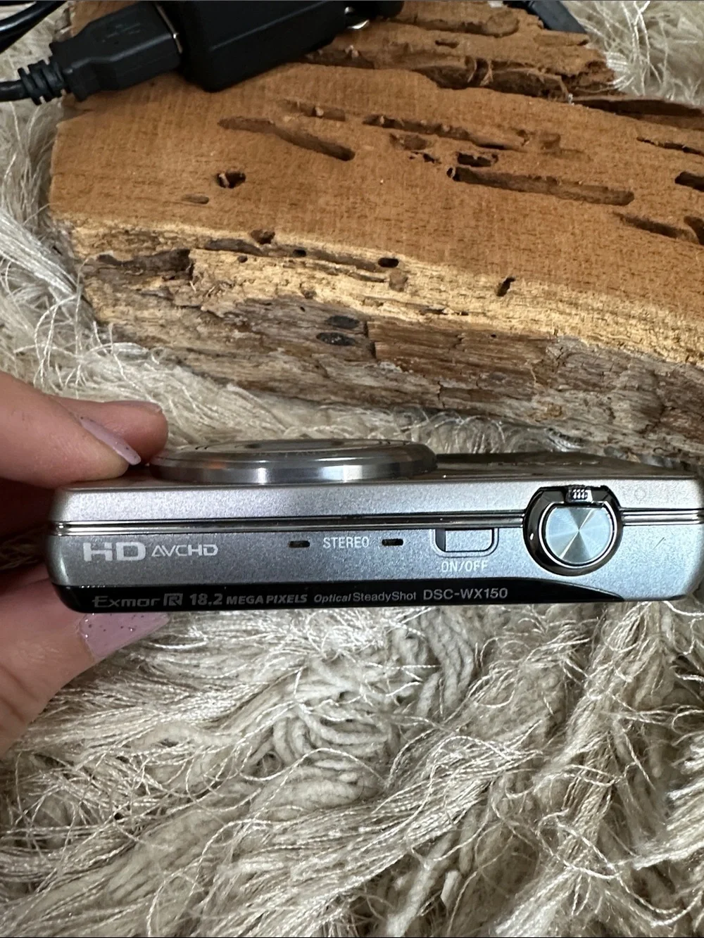 Sony Cyber-shot DSC-WX150 10X Optical Zoom 18.2 MP Digital Camera Silver